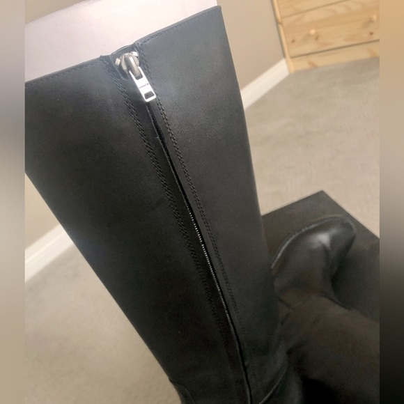 Coach black leather boots; Size:US6.5 - Picture 4 of 5